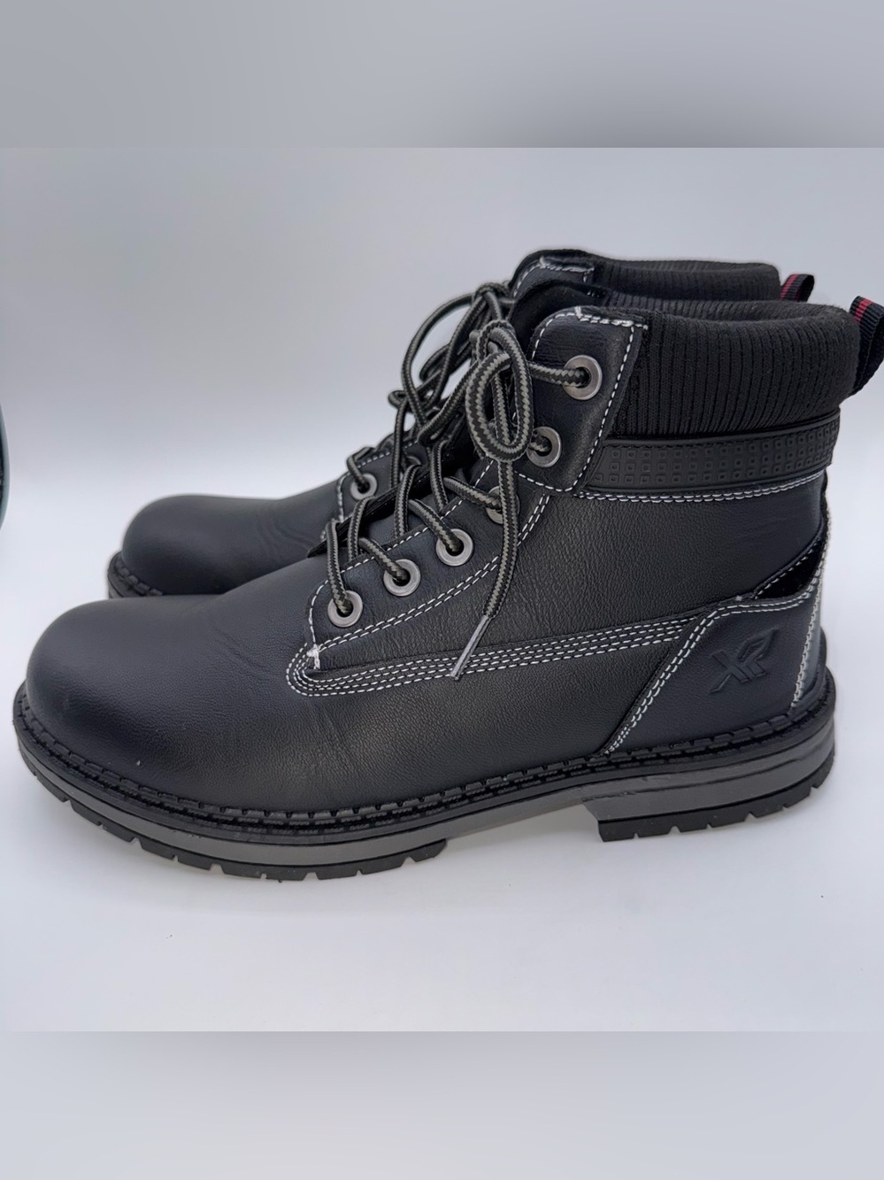Xray Fullman Men’s Black Lace-Up  Boots Size 7.5 Ankle Boots XRW316